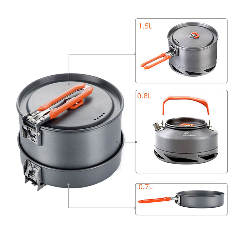 Discover the Ultimate Portable Camping Cookware Set for Your Outdoor Adventures