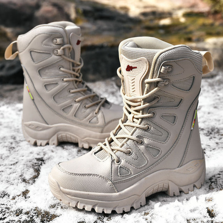 Experience the Great Outdoors with Hi-top Hiking Shoes