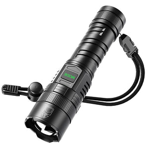 Illuminate Your Outdoor Adventures with the Electric Display Camping Portable Flashlight