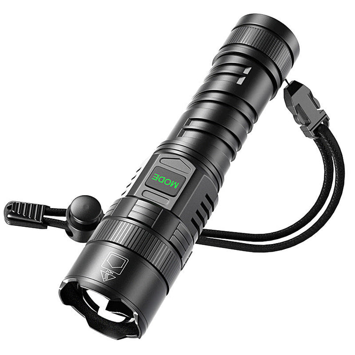 Illuminate Your Outdoor Adventures with the Electric Display Camping Portable Flashlight