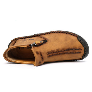 Men Ankle Zipper Outdoor Hiking Shoes - Your Perfect Companion for Adventures