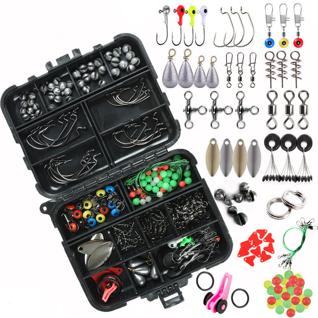Unlock Your Fishing Potential with Our 188-Piece Fishing Accessories Set