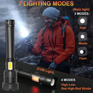 Illuminate Your Adventures with the Strong Light Flashlight