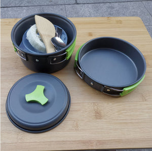 Outdoor 1-2 People Camping Cookware Set: Your Ultimate Companion for Adventures