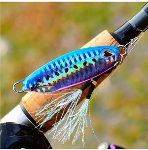 Elevate Your Fishing Game with the 10-color Slow-rolling Iron Plate Fishing Lure