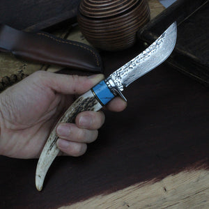 Discover the Ultimate Outdoor Damascus Forged Hunting Knife