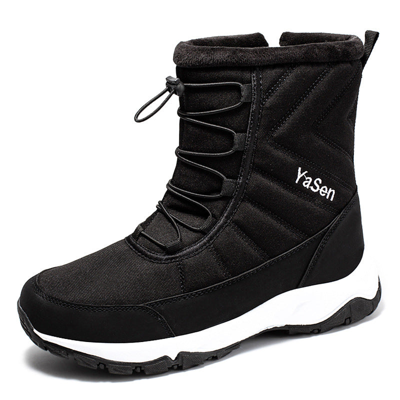 Ski Boots Fleece-lined Hiking Shoes