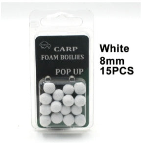 Super Large Buoyancy Fishing Beads Carp Fishing Foam Float Reverse Bottom Lure White Amur Black Carp European Style