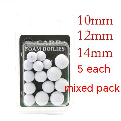 Super Large Buoyancy Fishing Beads Carp Fishing Foam Float Reverse Bottom Lure White Amur Black Carp European Style