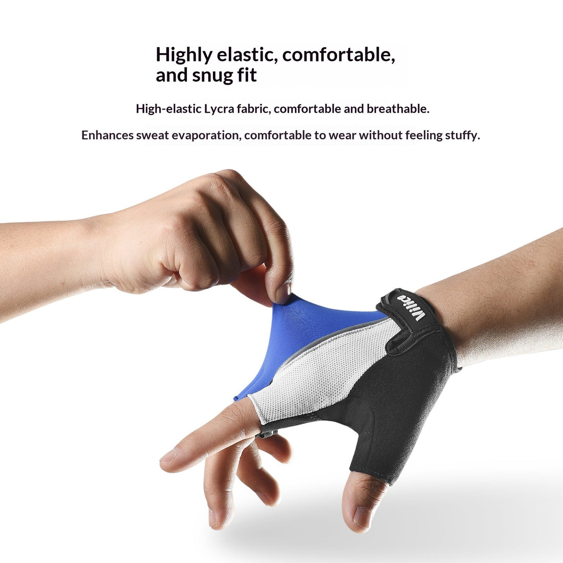 Anti-slip Unisex Road Bike Half-finger Gloves