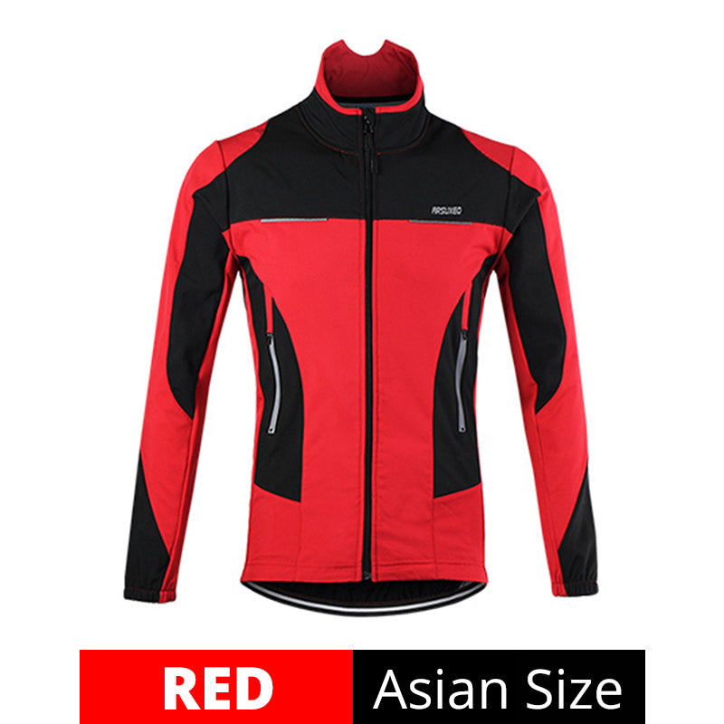 Rain proof sports fleece warm cycling coat