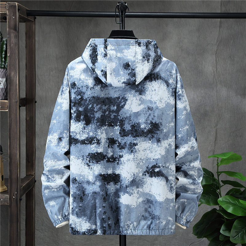 Patchwork Camouflage Men's Jacket