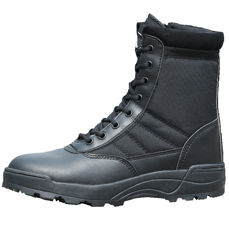 Desert combat boots, hiking shoes