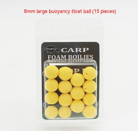 Super Large Buoyancy Fishing Beads Carp Fishing Foam Float Reverse Bottom Lure White Amur Black Carp European Style