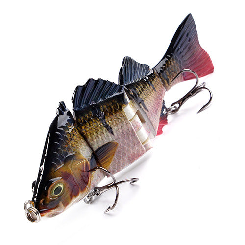 Soft Tail Multi-section Sea Fishing Hard Bait