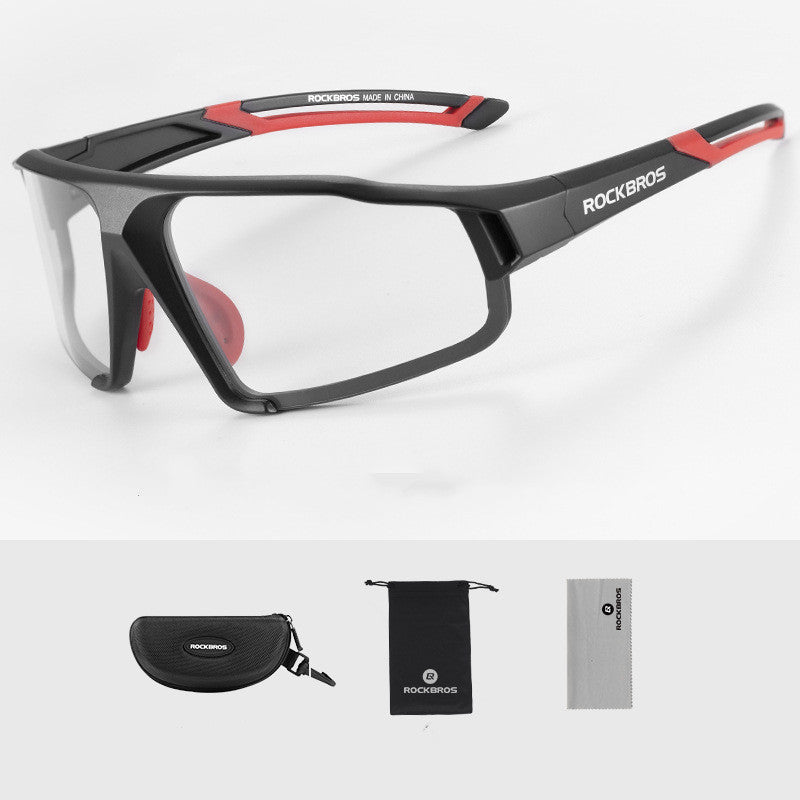 Cycling Glasses Polarized Color Changing Windproof Sand