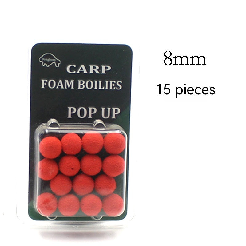Super Large Buoyancy Fishing Beads Carp Fishing Foam Float Reverse Bottom Lure White Amur Black Carp European Style