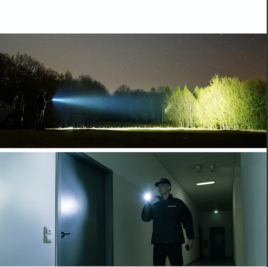 Camping Compass Waterproof Portable Flashlight