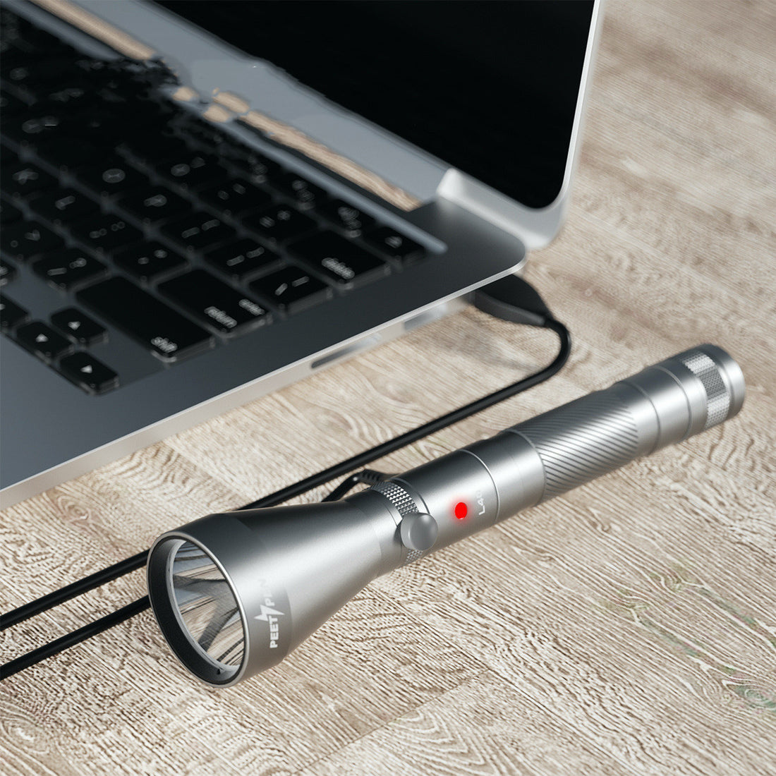 Camping Compass Waterproof Portable Flashlight