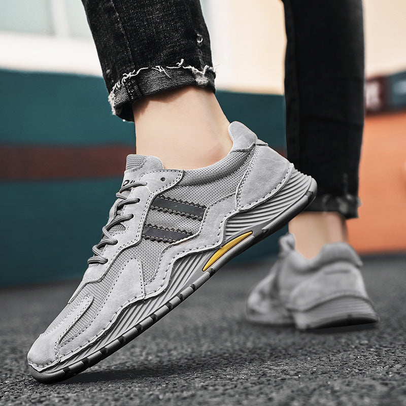 Lace-up Hiking Boots Platform Shoes