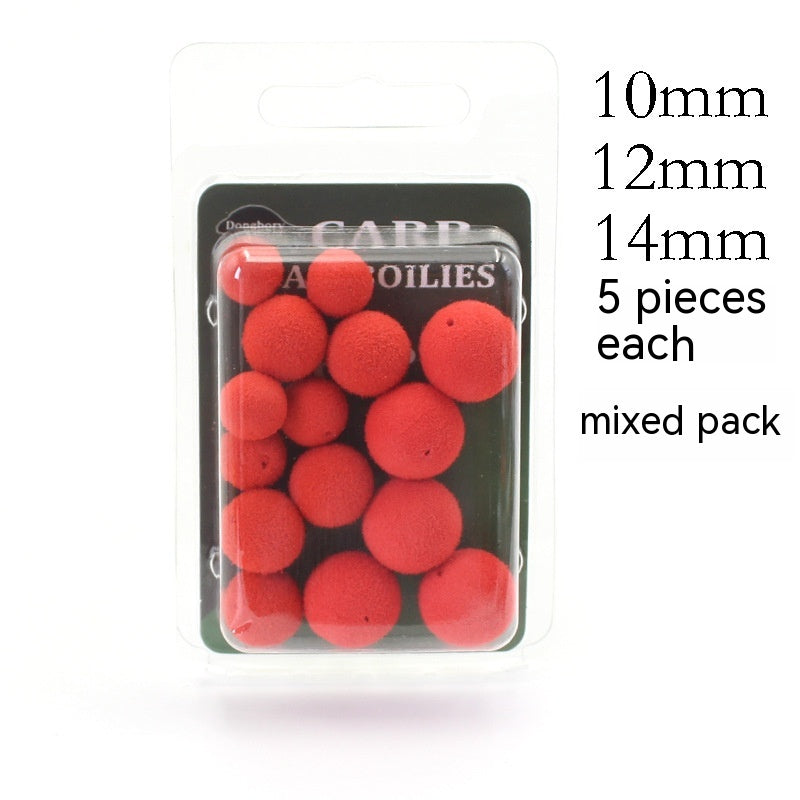 Super Large Buoyancy Fishing Beads Carp Fishing Foam Float Reverse Bottom Lure White Amur Black Carp European Style