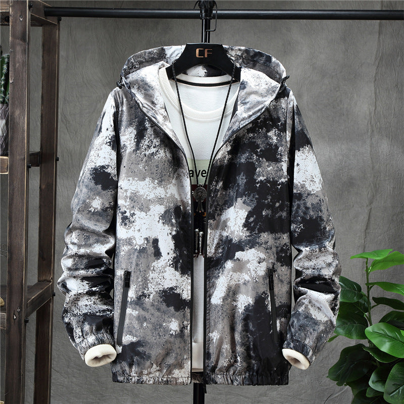 Patchwork Camouflage Men's Jacket