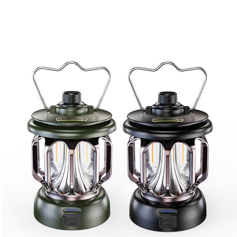 LED Retro Horse Lantern Portable
