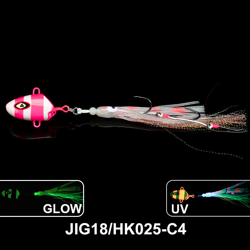 Luminous Sea Fishing Boat Lead Fish Lure