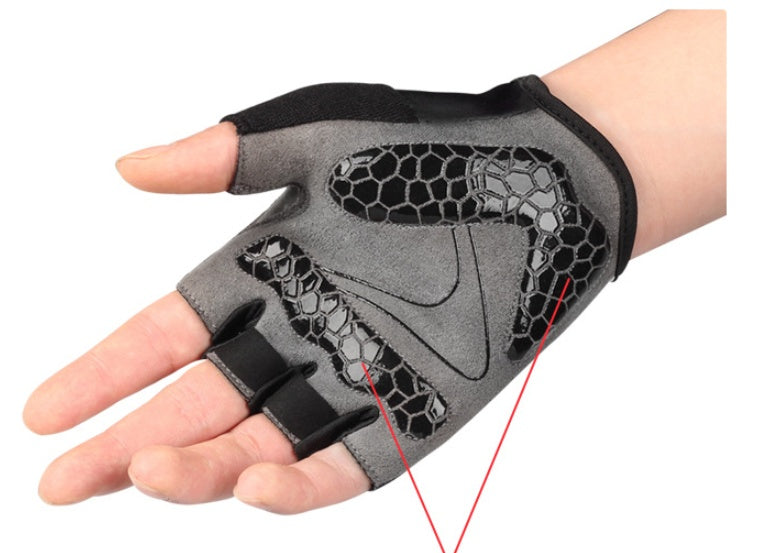 Half Finger Fitness Mountain Bike Gloves