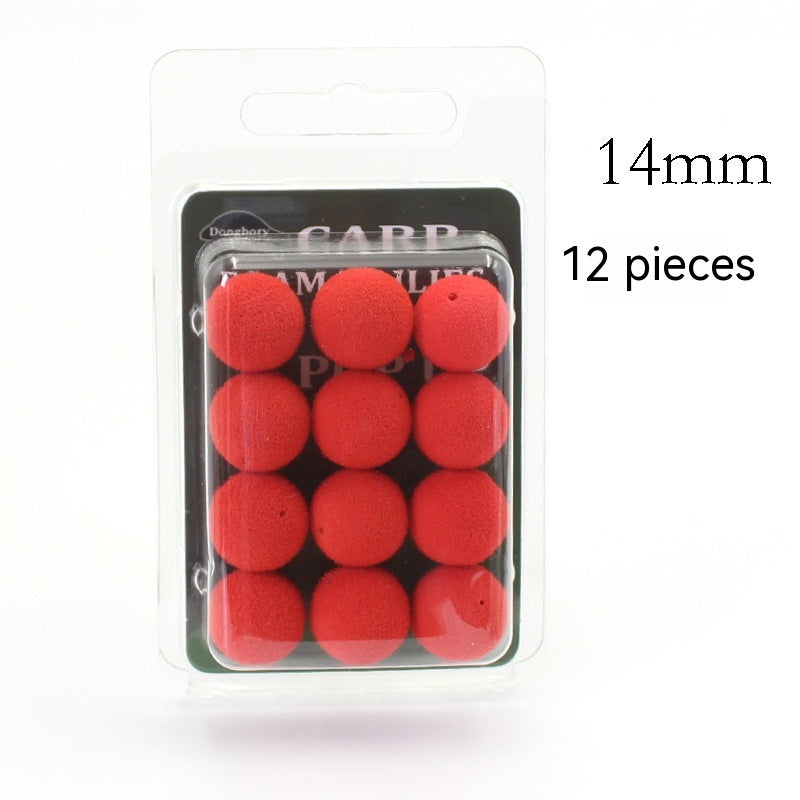Super Large Buoyancy Fishing Beads Carp Fishing Foam Float Reverse Bottom Lure White Amur Black Carp European Style
