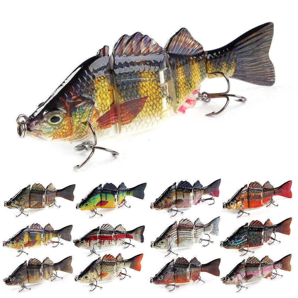 Soft Tail Multi-section Sea Fishing Hard Bait