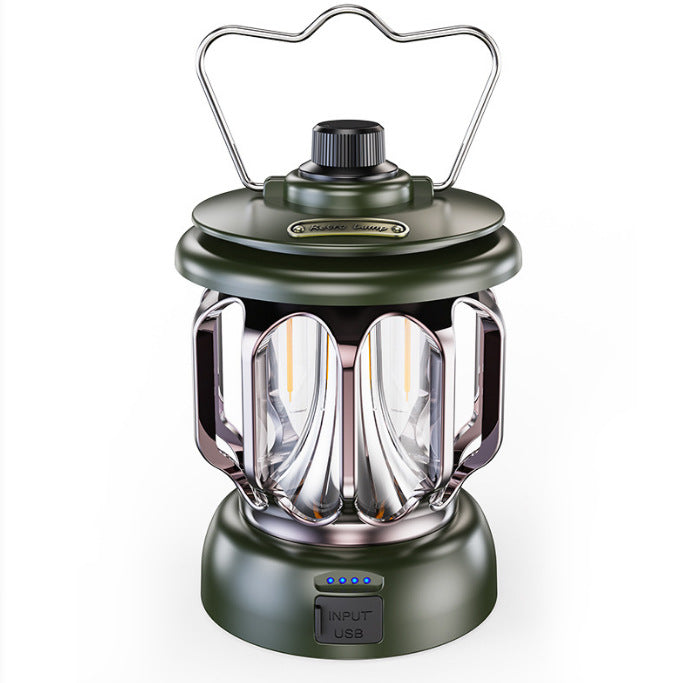 LED Retro Horse Lantern Portable