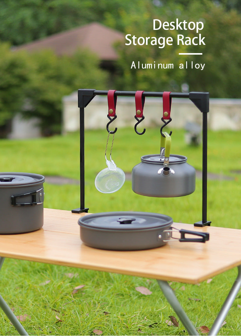Adjustable Base Clamp Small Hanging Rack