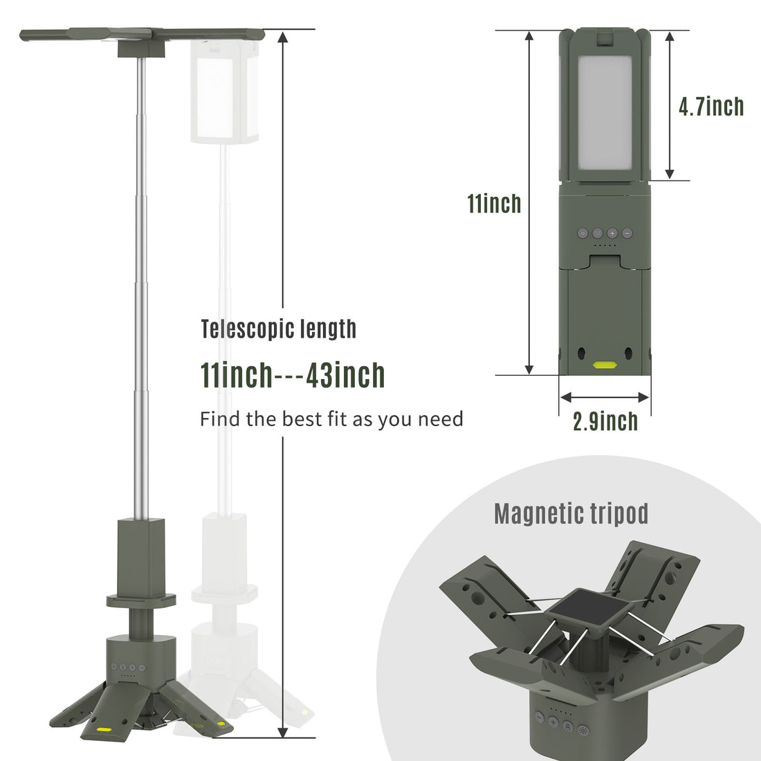 Camping Lantern Ultra-long Life Battery
