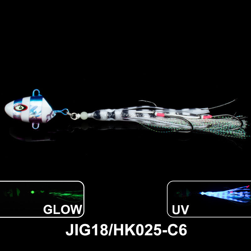 Luminous Sea Fishing Boat Lead Fish Lure