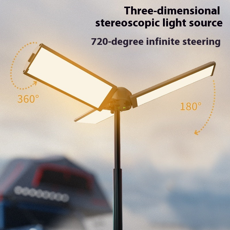 Three-leaf Bracket Camping Lantern