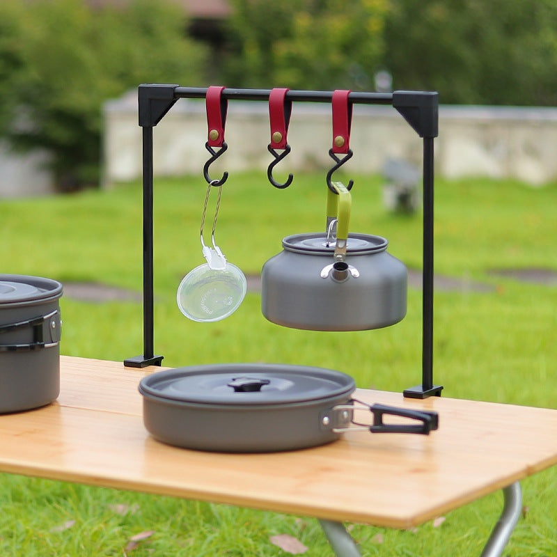 Adjustable Base Clamp Small Hanging Rack
