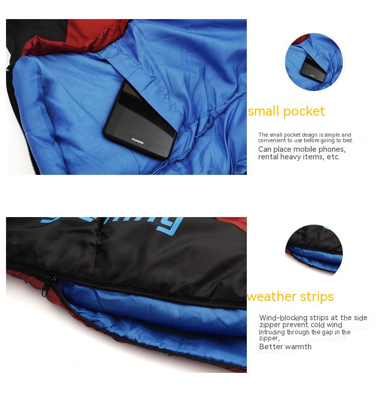 Outdoor Sleeping Bag Autumn And Winter