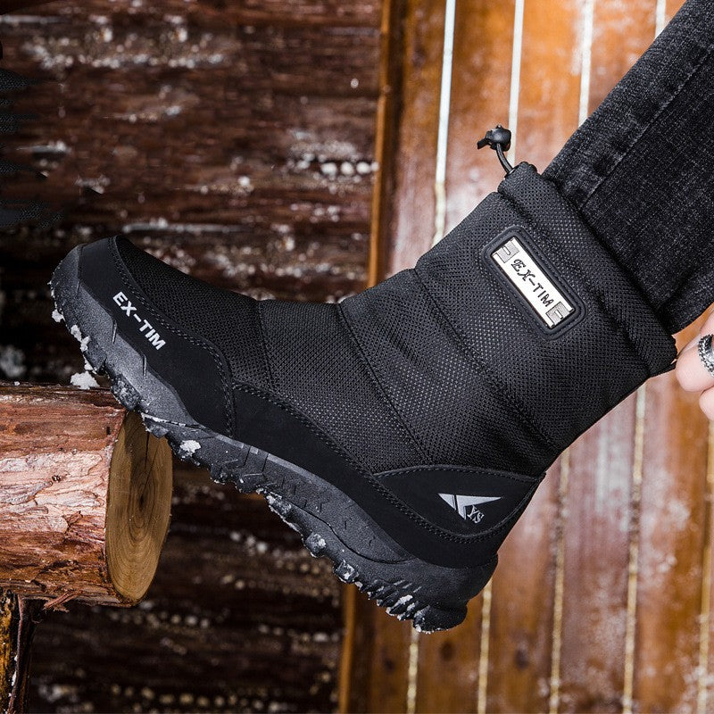 Ski Boots Fleece-lined Hiking Shoes