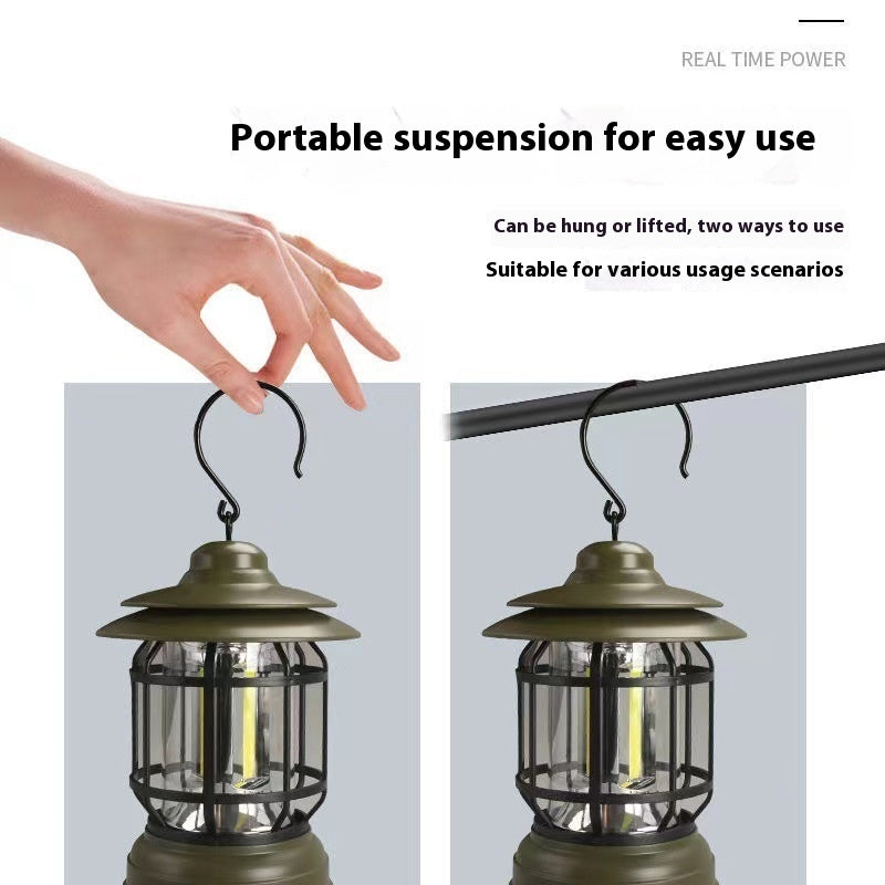Camping Barn Lantern Lamp For Booth