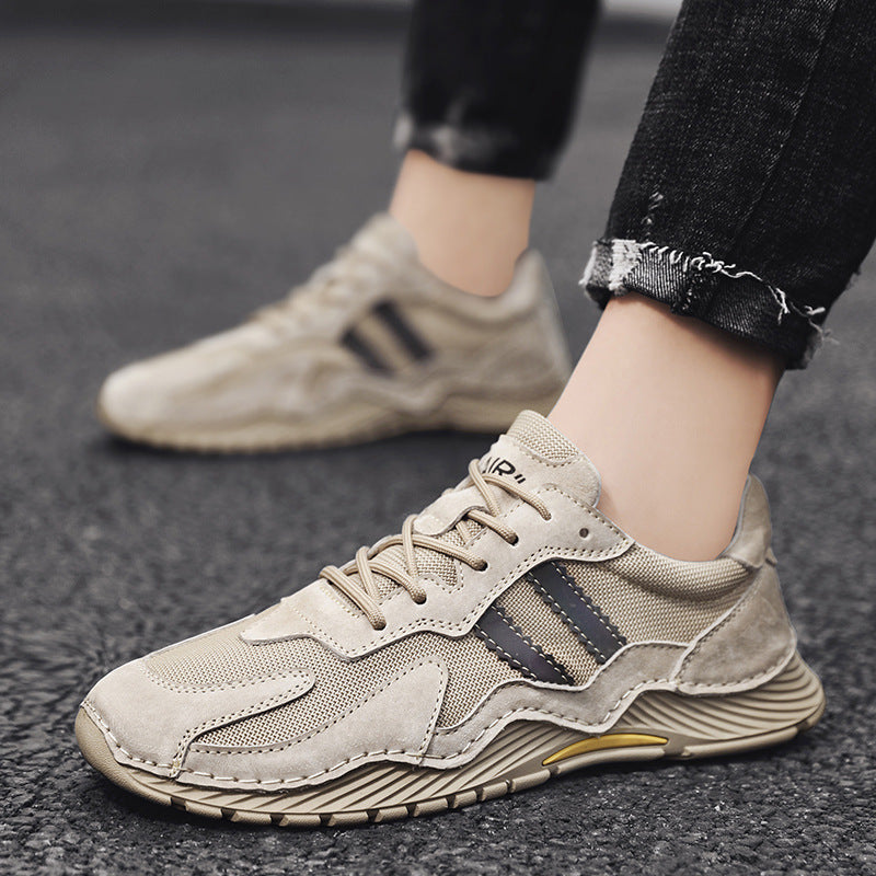 Lace-up Hiking Boots Platform Shoes