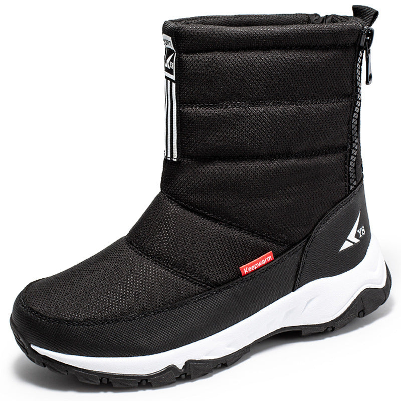 Ski Boots Fleece-lined Hiking Shoes